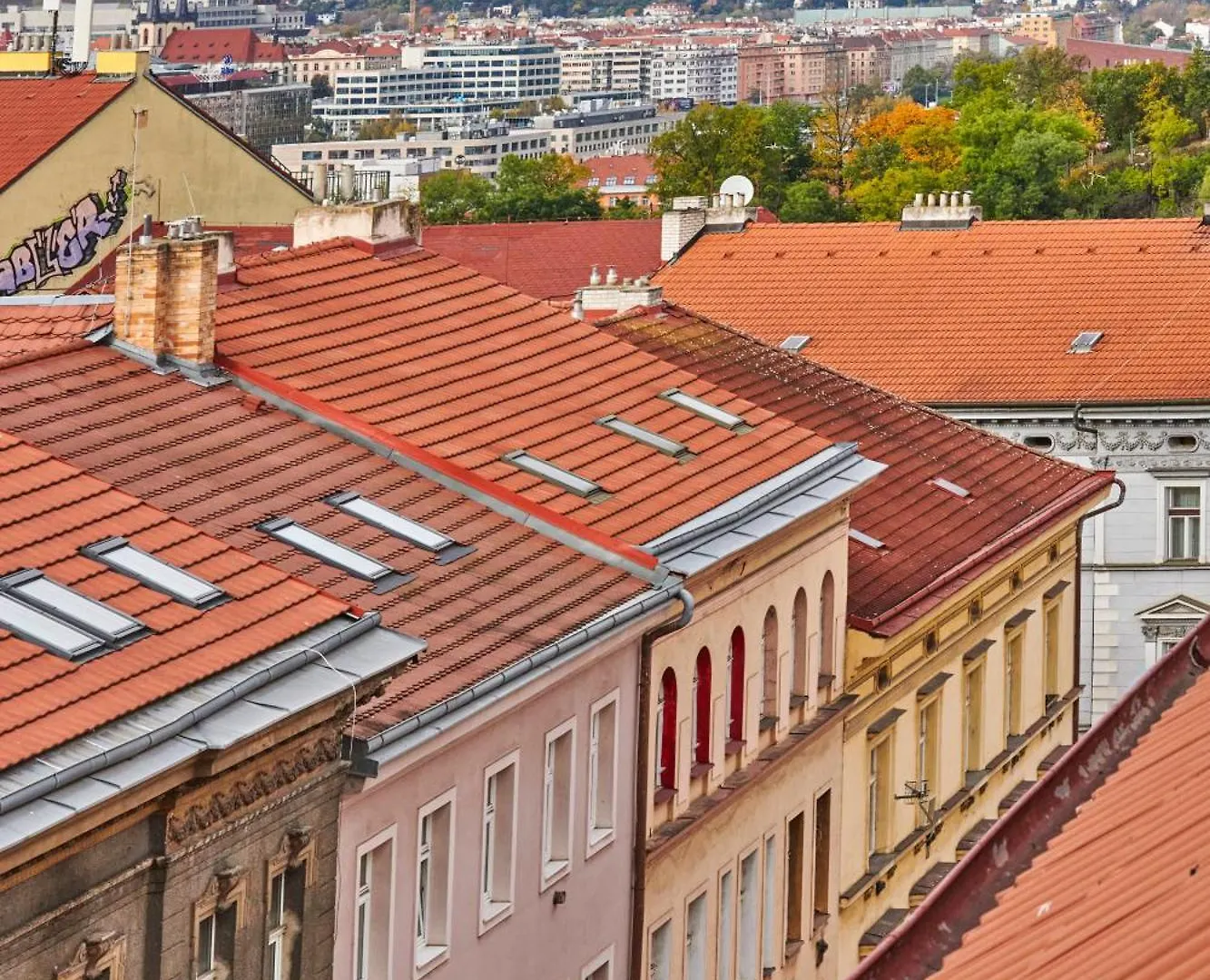Stylish Apartment In Heart Of Zizkov Near Iconic Sites Prague 0*,